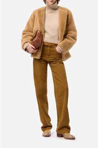 Veste ceinturée Fabu - Beige