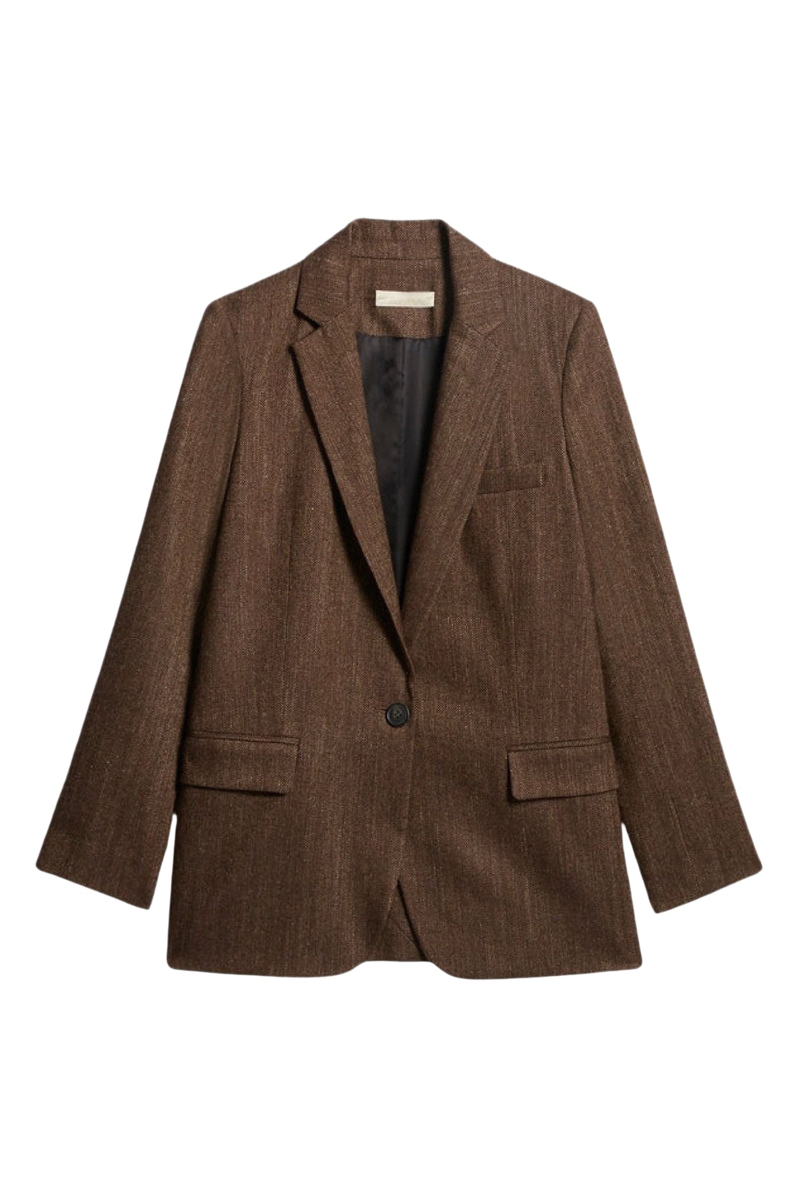 RECO : 150 // Blazer Tilia en laine - Marron