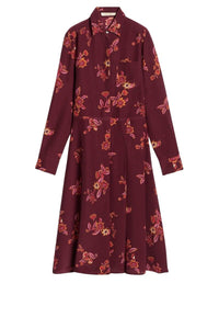 Robe midi Fresh - Bordeaux