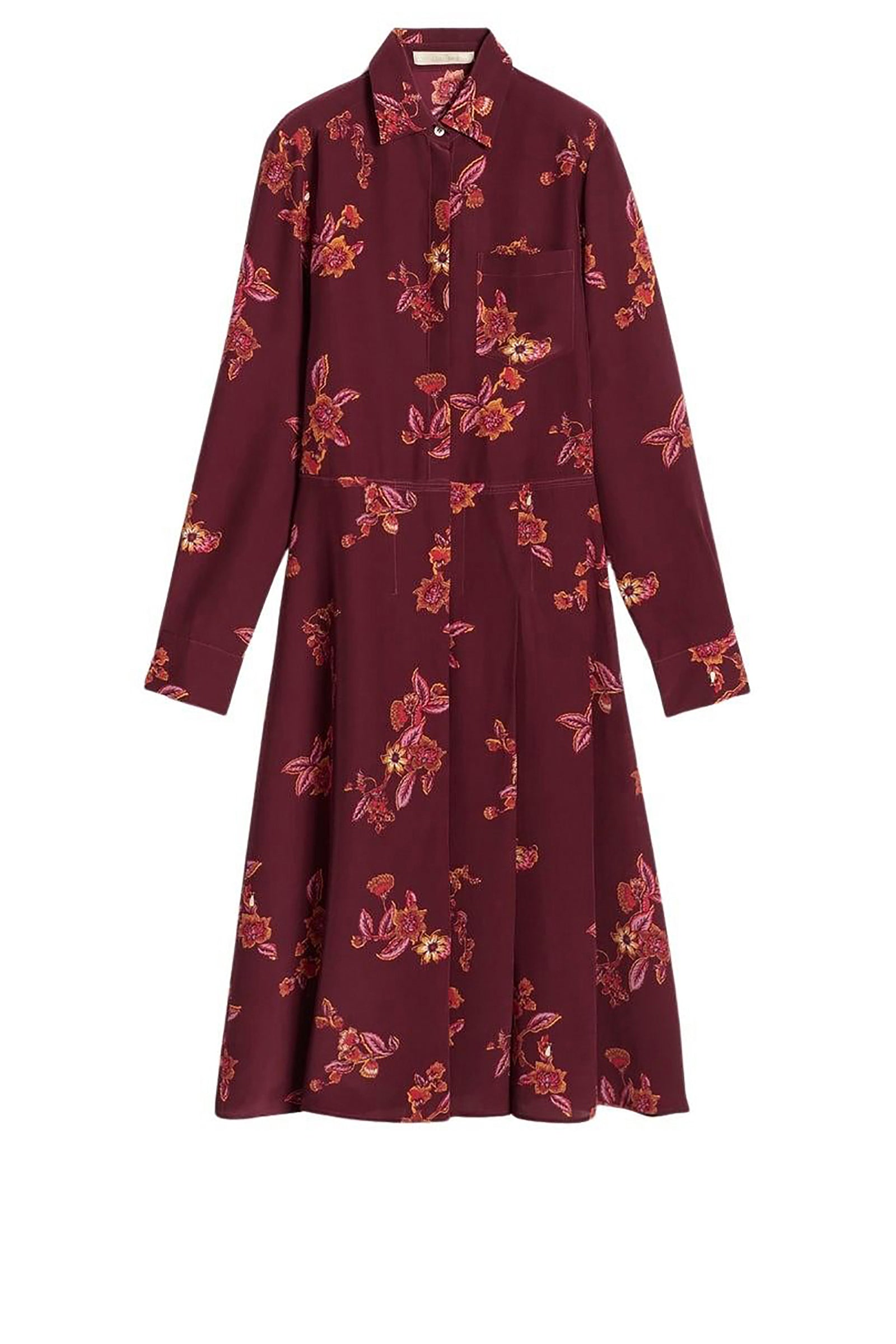 Robe midi Fresh - Bordeaux