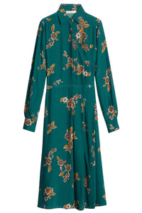 Robe midi Fresh - Bleu Canard