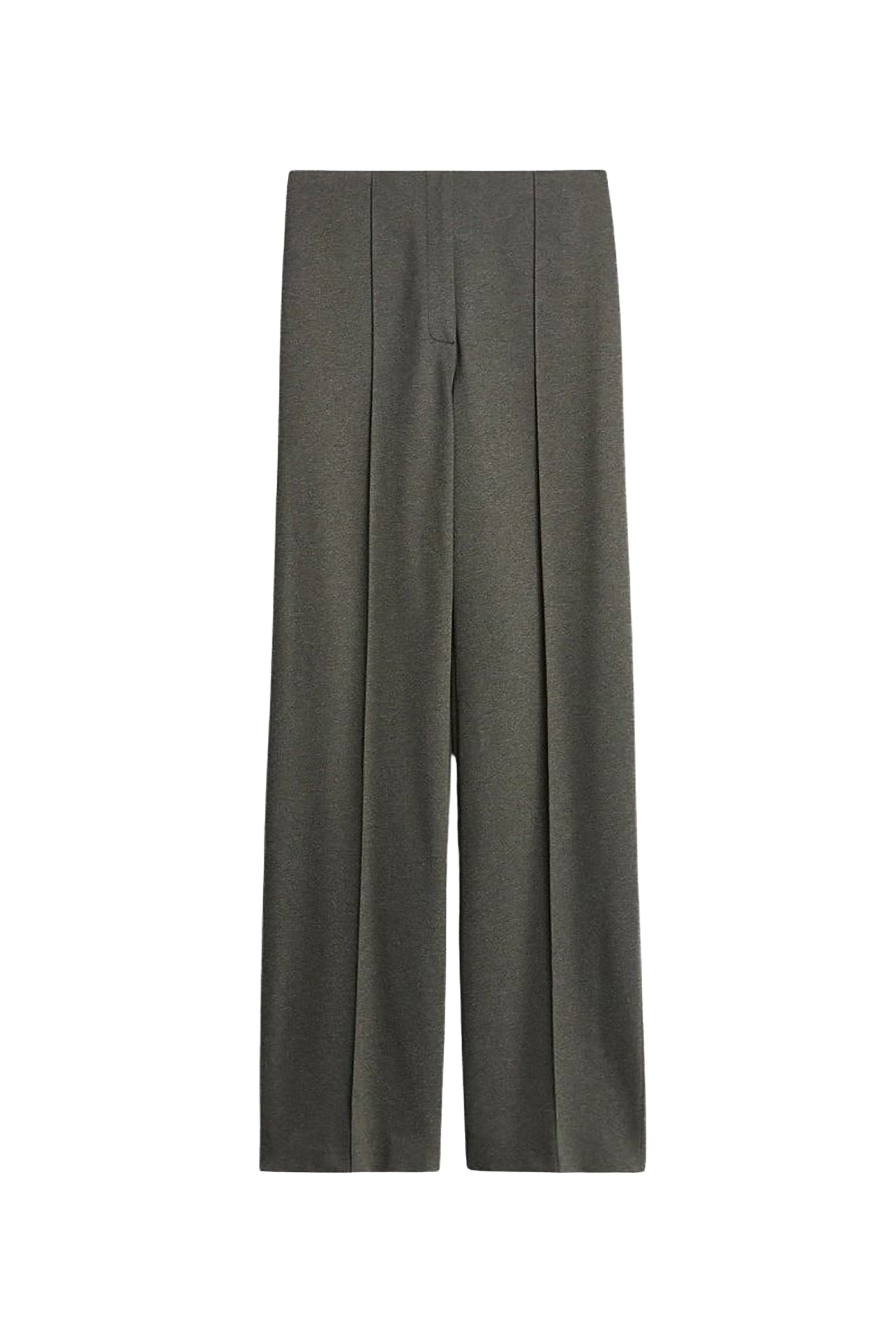 Pantalon droit taille haute Faru - Kaki