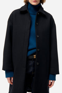 RECO : 190 // Manteau Fépin en laine - Noir