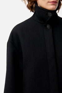 Fépin wool coat - Black