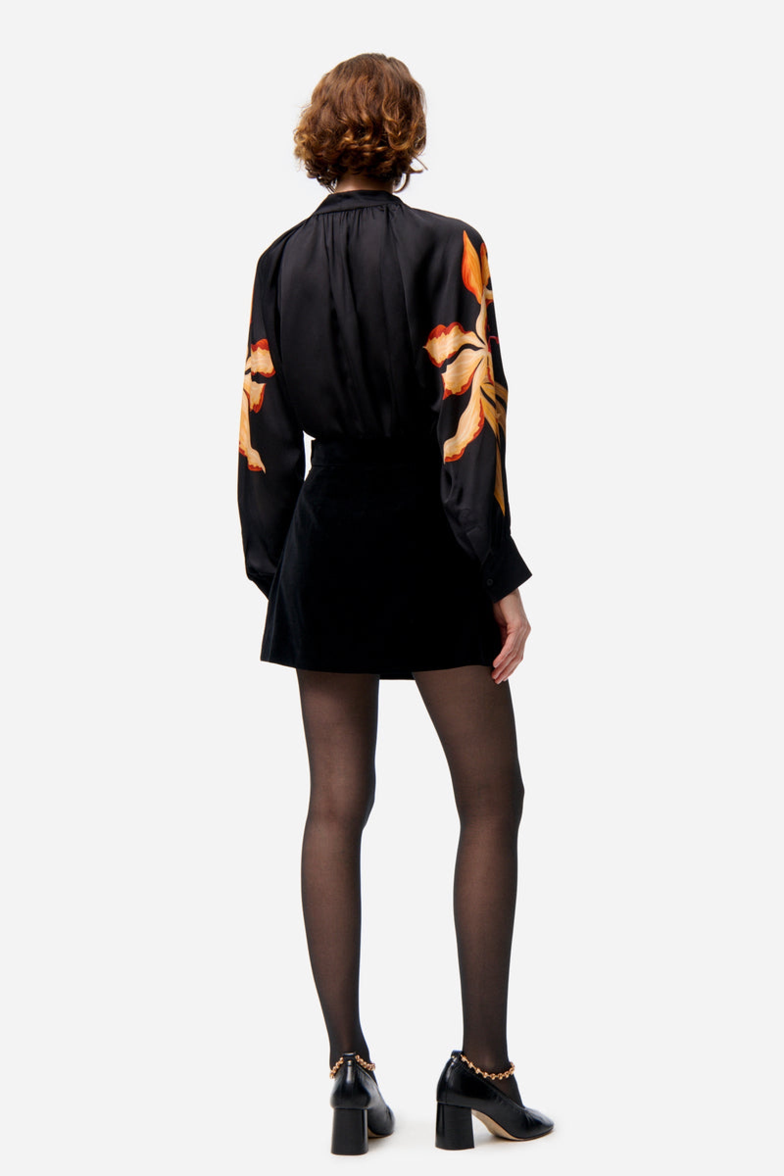 Fikir cotton skirt - Black