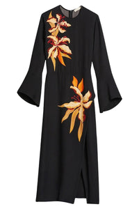 Robe midi Fily - Noir