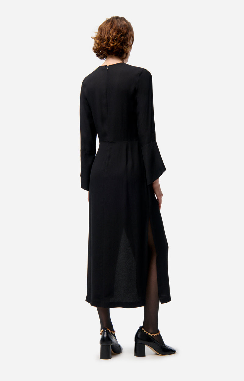 Robe midi Fily - Noir