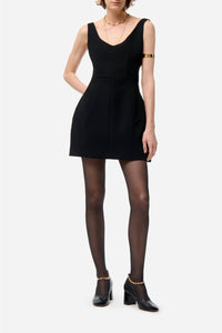 Robe courte Fabulous - Noir
