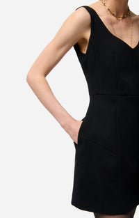 Robe courte Fabulous - Noir