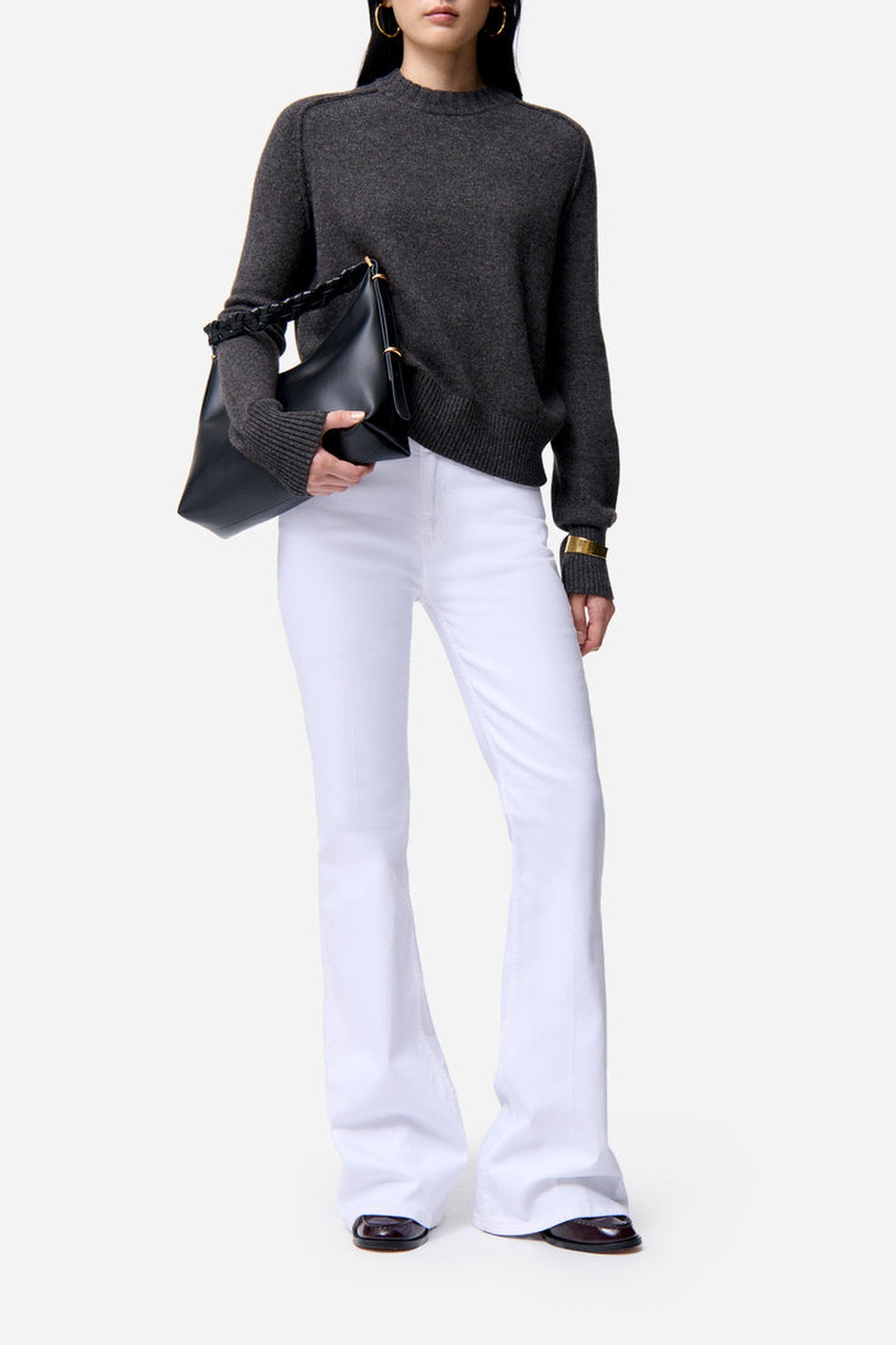 RECO : 110 // Pull Fresia en laine - Anthracite