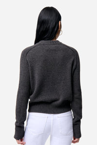 Pull Fresia en laine - Anthracite