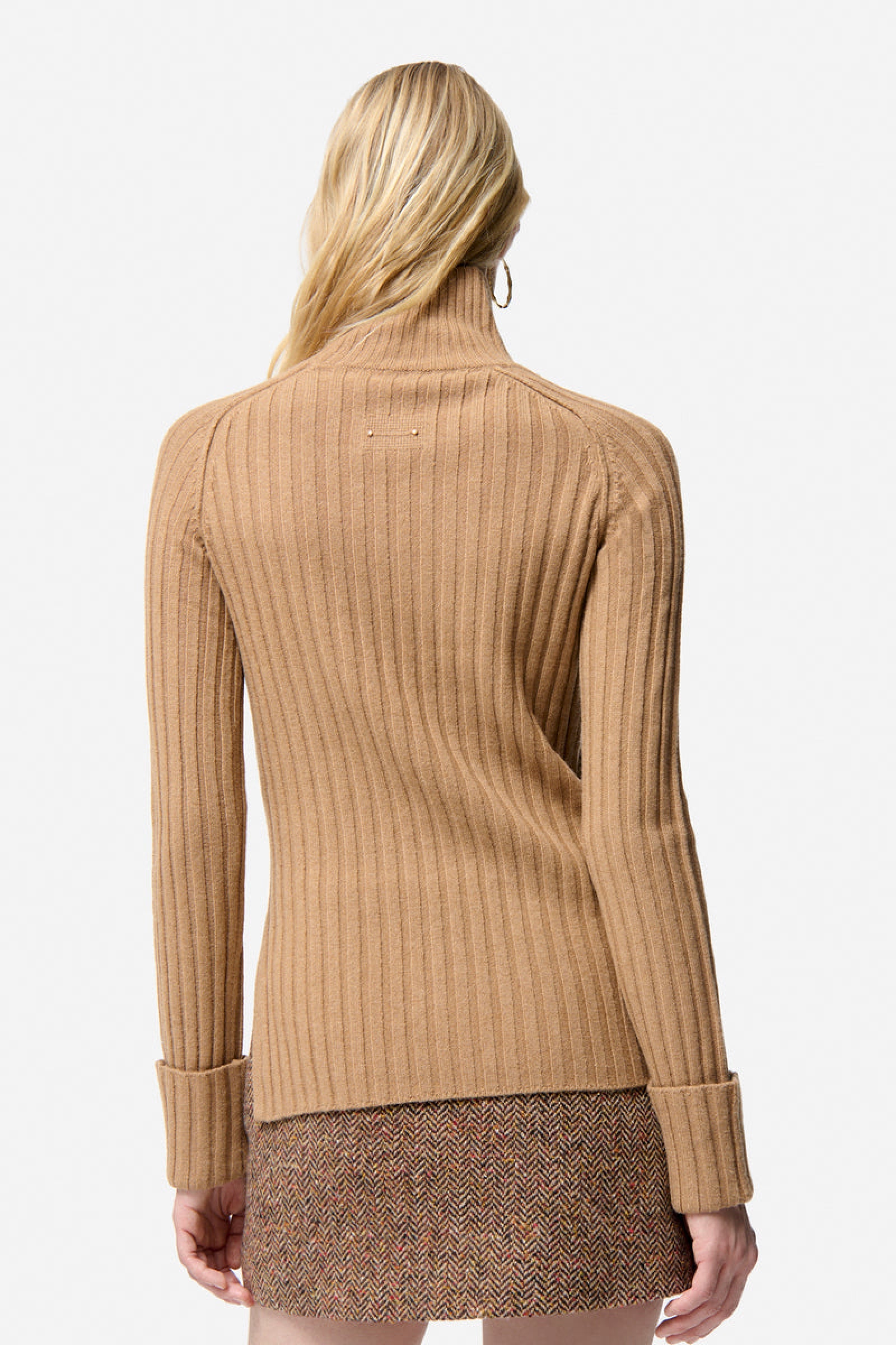 Pull Faucon en laine - Camel