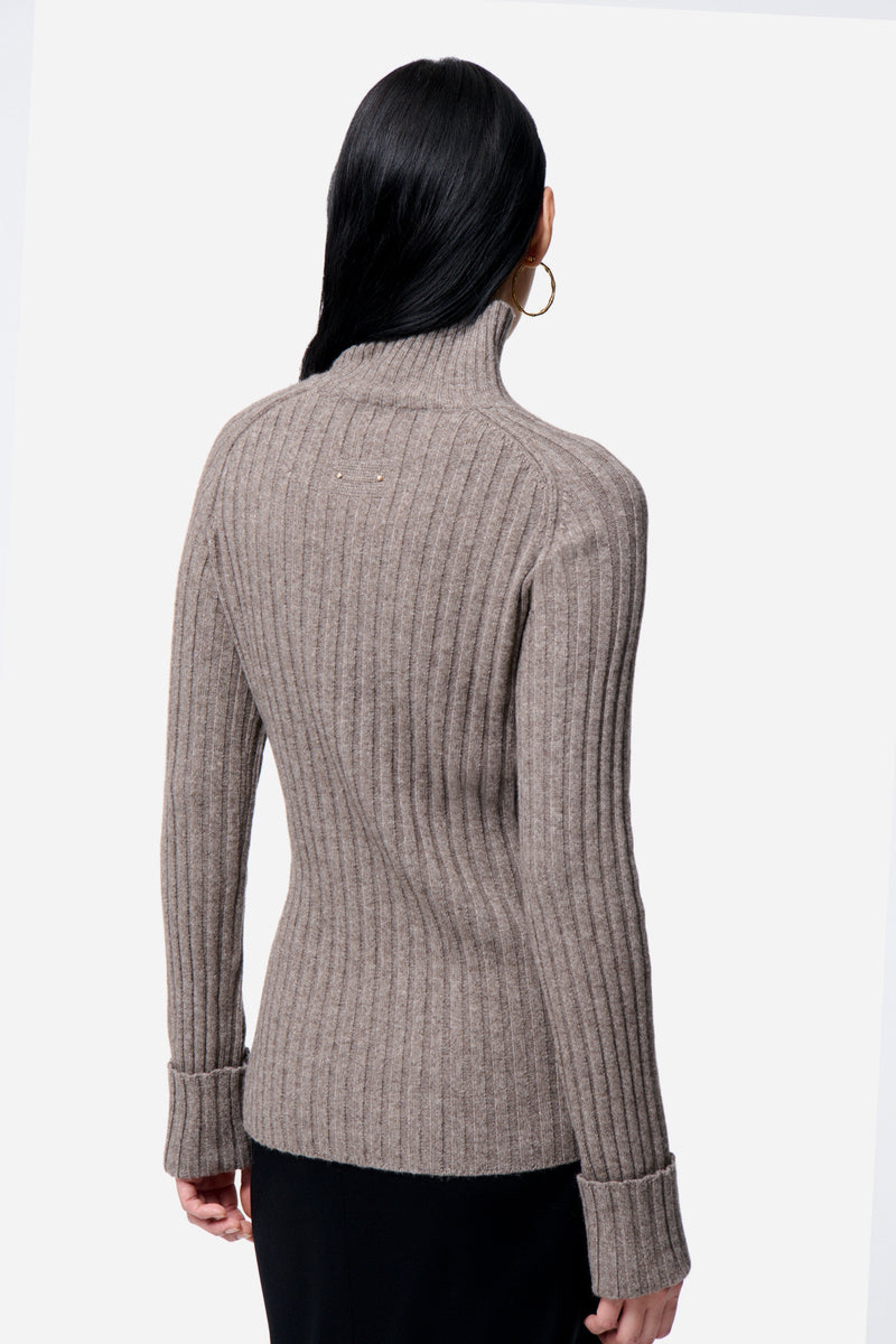 Pull Faucon en laine - Taupe