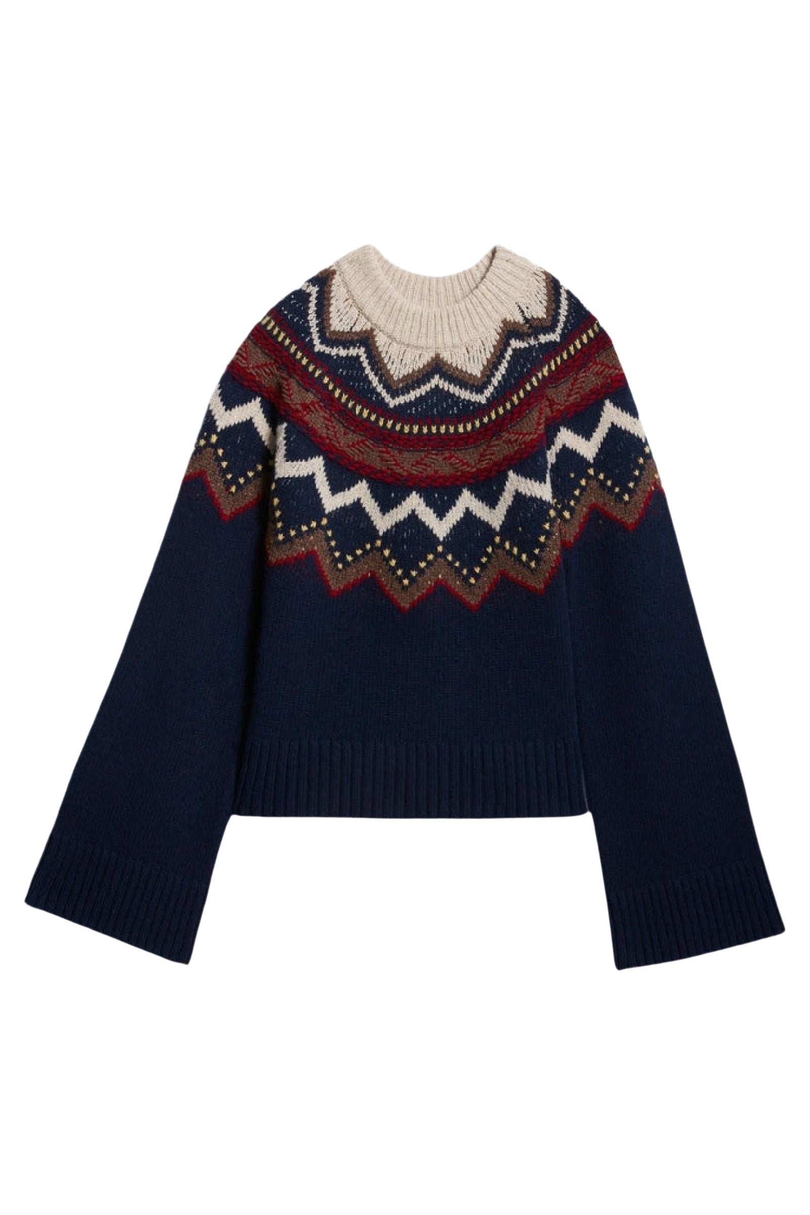 RECO : 110 // Pull Fenicia en laine - Marine
