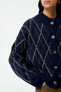 Gilet Firenze en laine - Marine