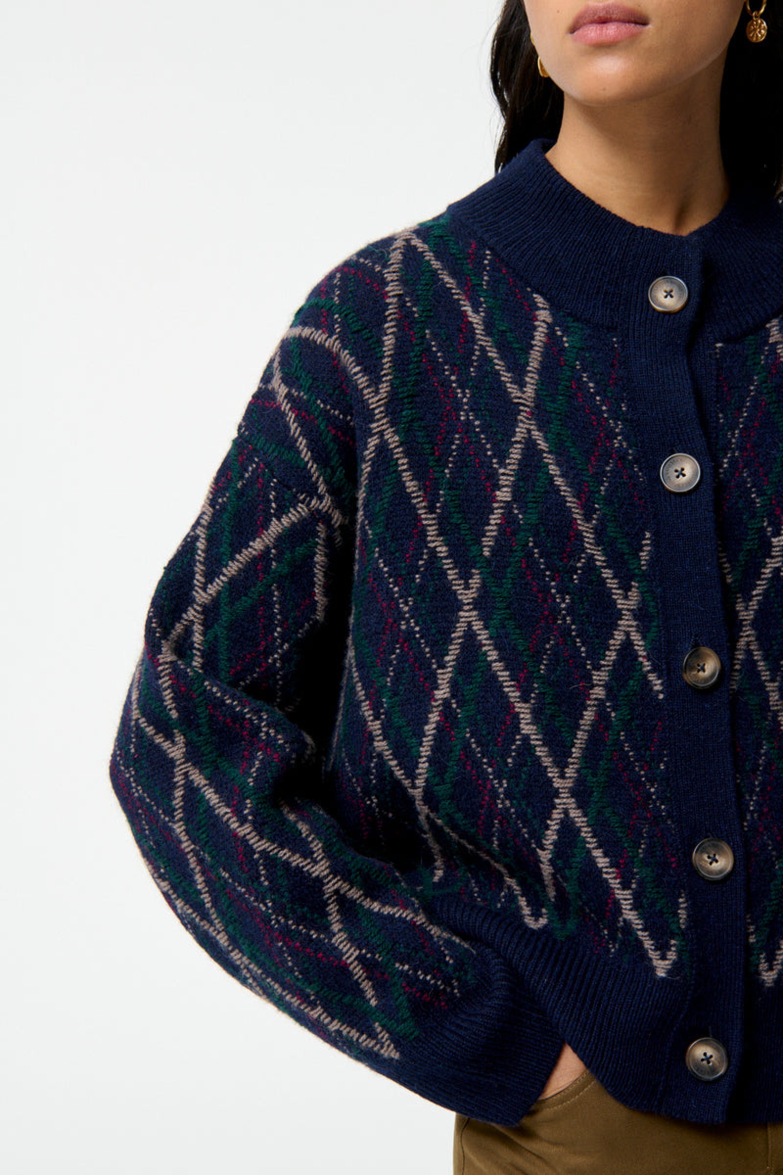 Gilet Firenze en laine - Marine