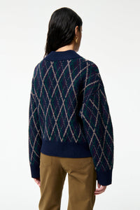 Gilet Firenze en laine - Marine