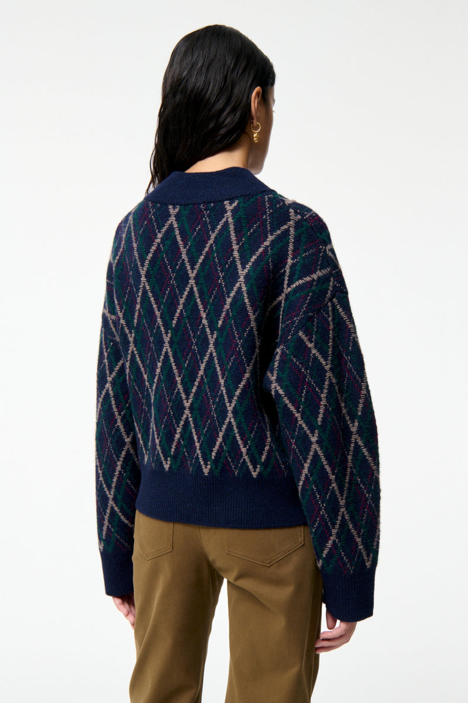 Gilet Firenze en laine - Marine