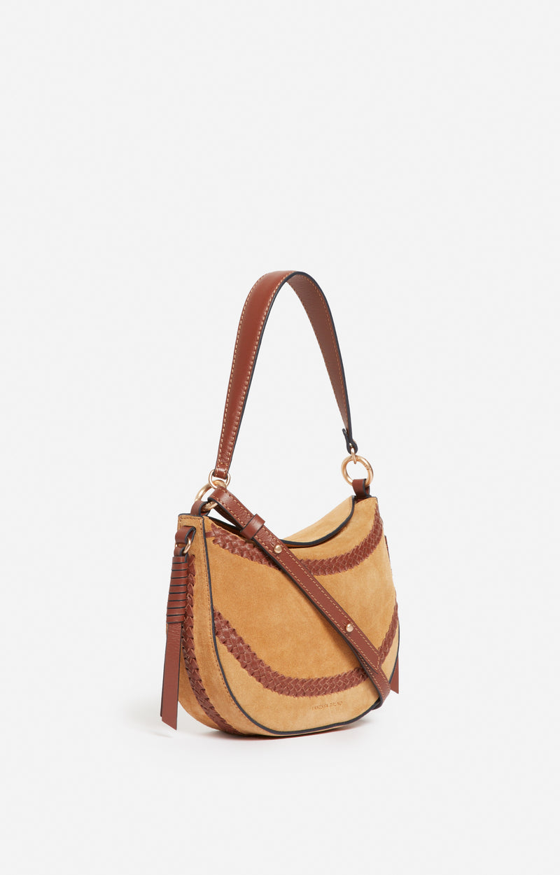 Petit Sac Daily En Cuir Velours