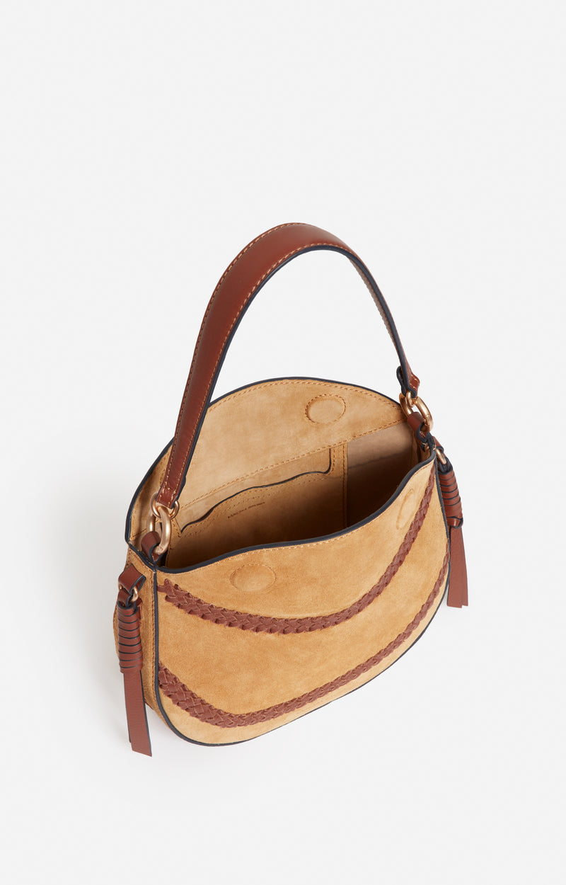Petit Sac Daily En Cuir Velours