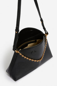 Daily Chain bag in smooth leather - Black
