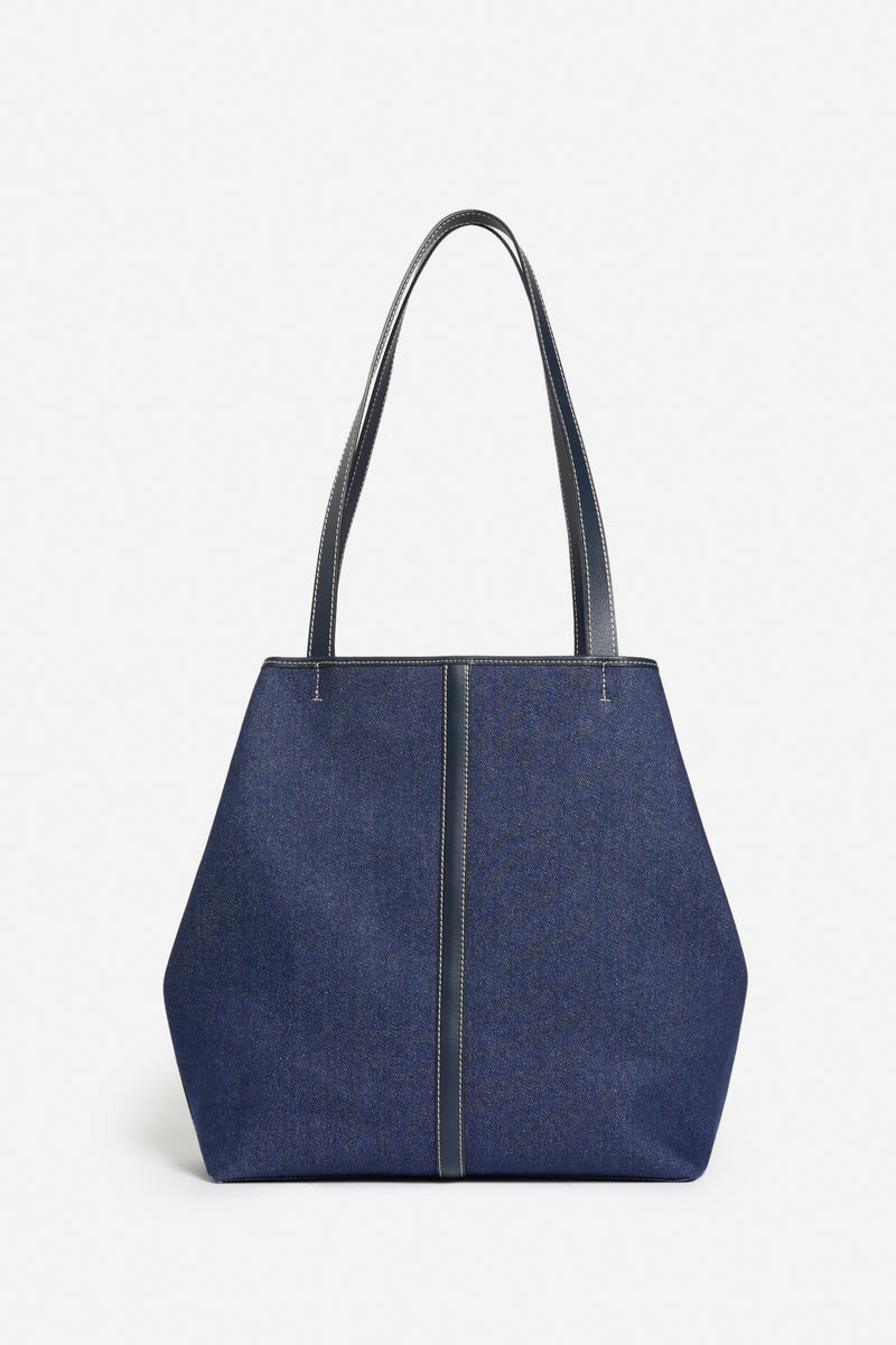 Large Daily denim tote bag - Denim