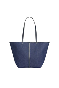 Small Daily denim tote bag - Denim