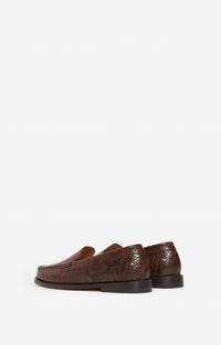 Mocassin En Cuir