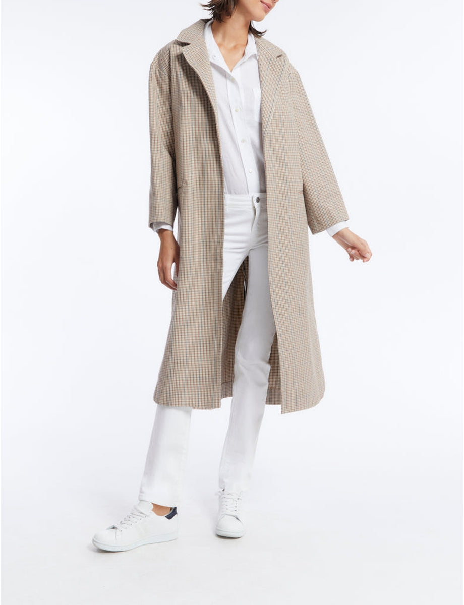 5qty RELIQUAT 150€ 33,3%  / Trench-coat Greta ceinturé - Beige
