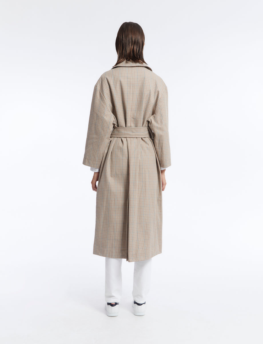 5qty RELIQUAT 150€ 33,3%  / Trench-coat Greta ceinturé - Beige