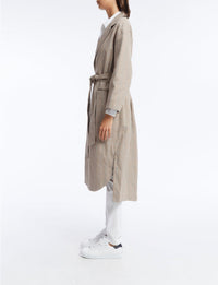 5qty RELIQUAT 150€ 33,3%  / Trench-coat Greta ceinturé - Beige