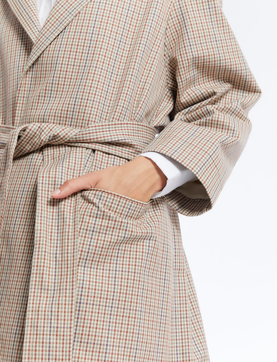 5qty RELIQUAT 150€ 33,3%  / Trench-coat Greta ceinturé - Beige