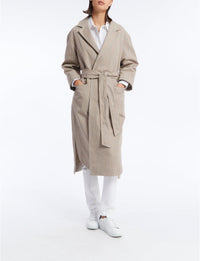 5qty RELIQUAT 150€ 33,3%  / Trench-coat Greta ceinturé - Beige