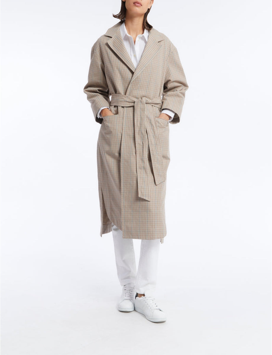 5qty RELIQUAT 150€ 33,3%  / Trench-coat Greta ceinturé - Beige