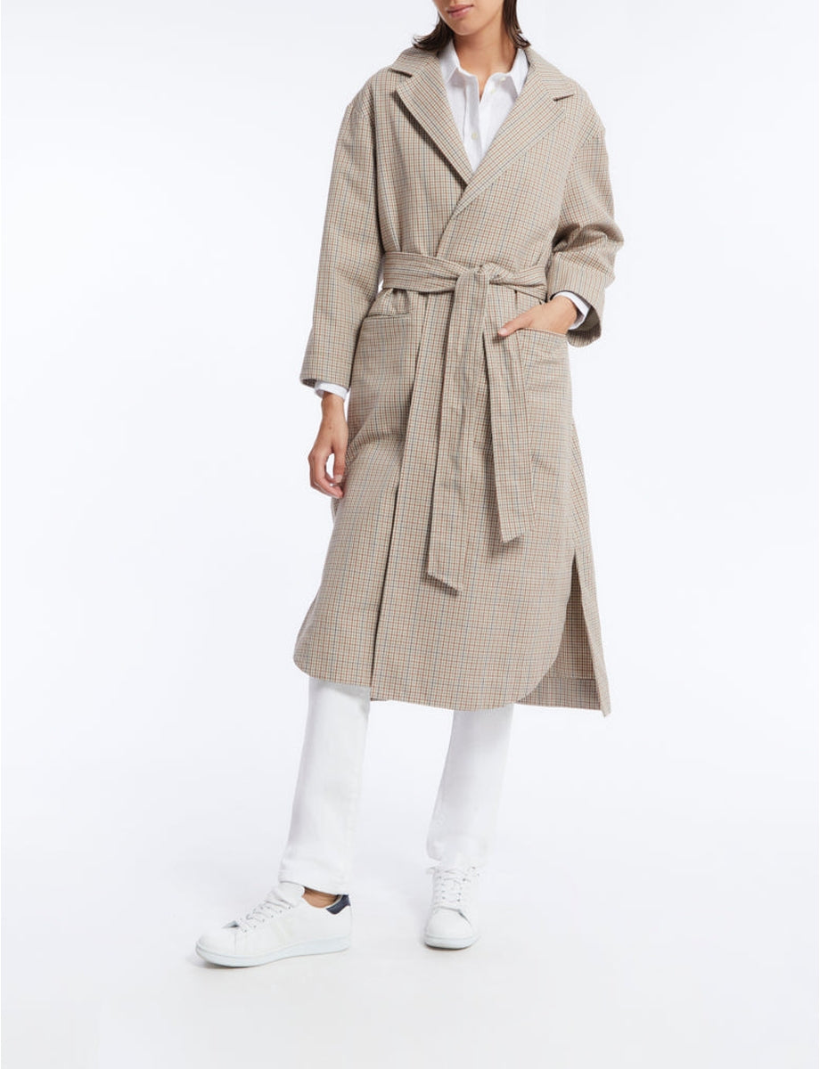 5qty RELIQUAT 150€ 33,3%  / Trench-coat Greta ceinturé - Beige