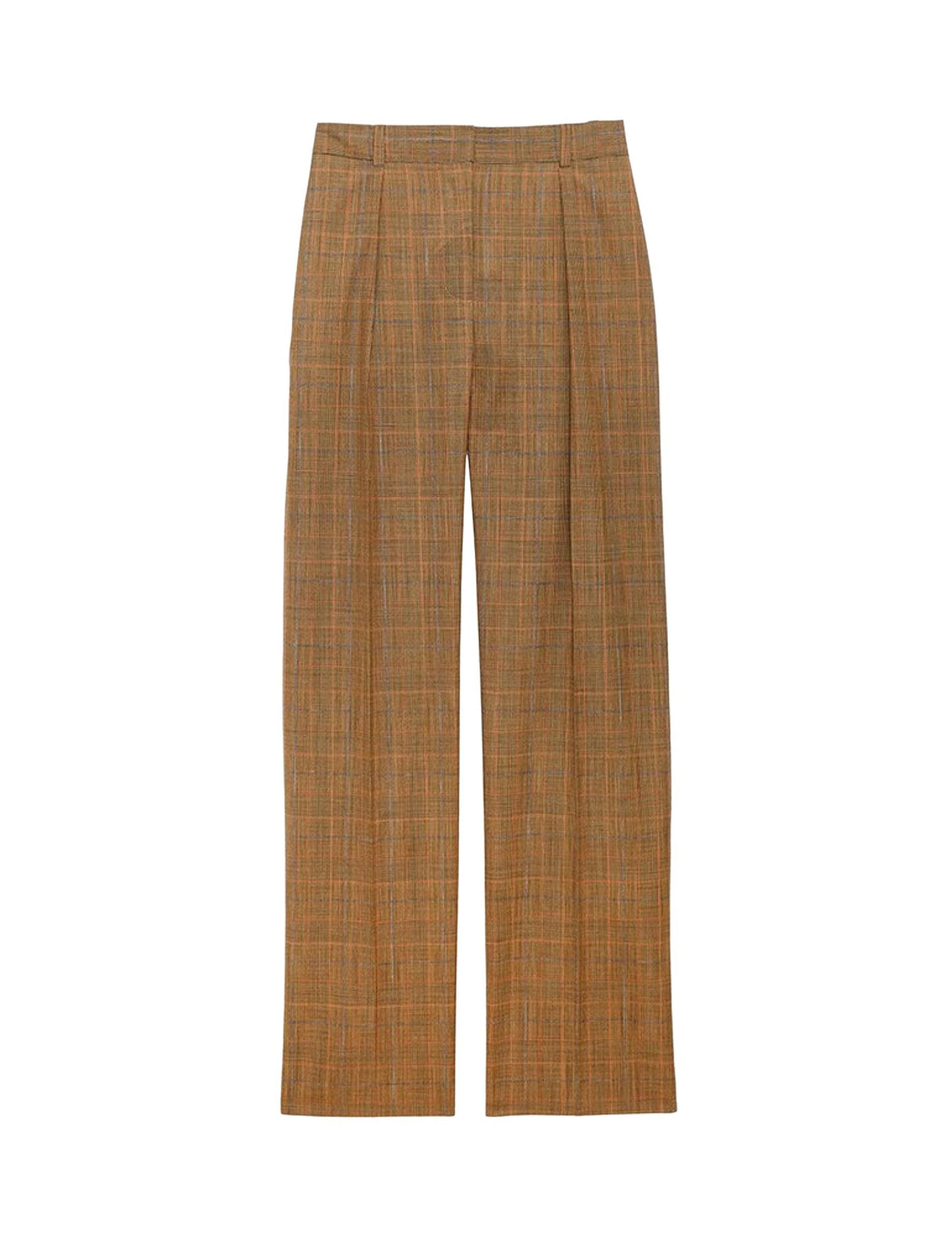 4qty RELIQUAT 75€ 0%  / Pantalon Hector à pinces en laine - Beige