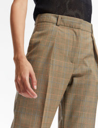 4qty RELIQUAT 75€ 0%  / Pantalon Hector à pinces en laine - Beige