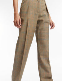 4qty RELIQUAT 75€ 0%  / Pantalon Hector à pinces en laine - Beige