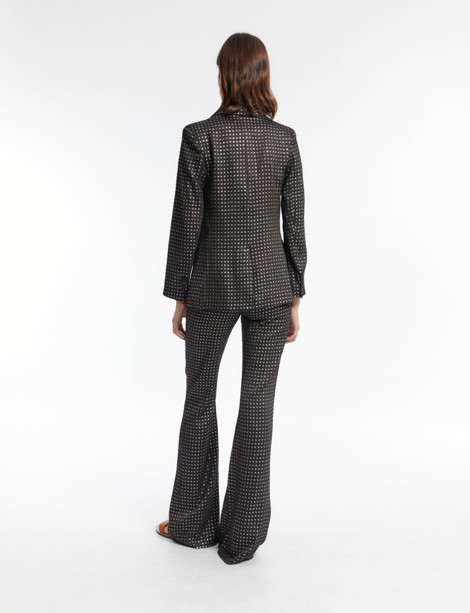 3qty RELIQUAT 120€ 40%  / Blazer cintré Gaelle - Black