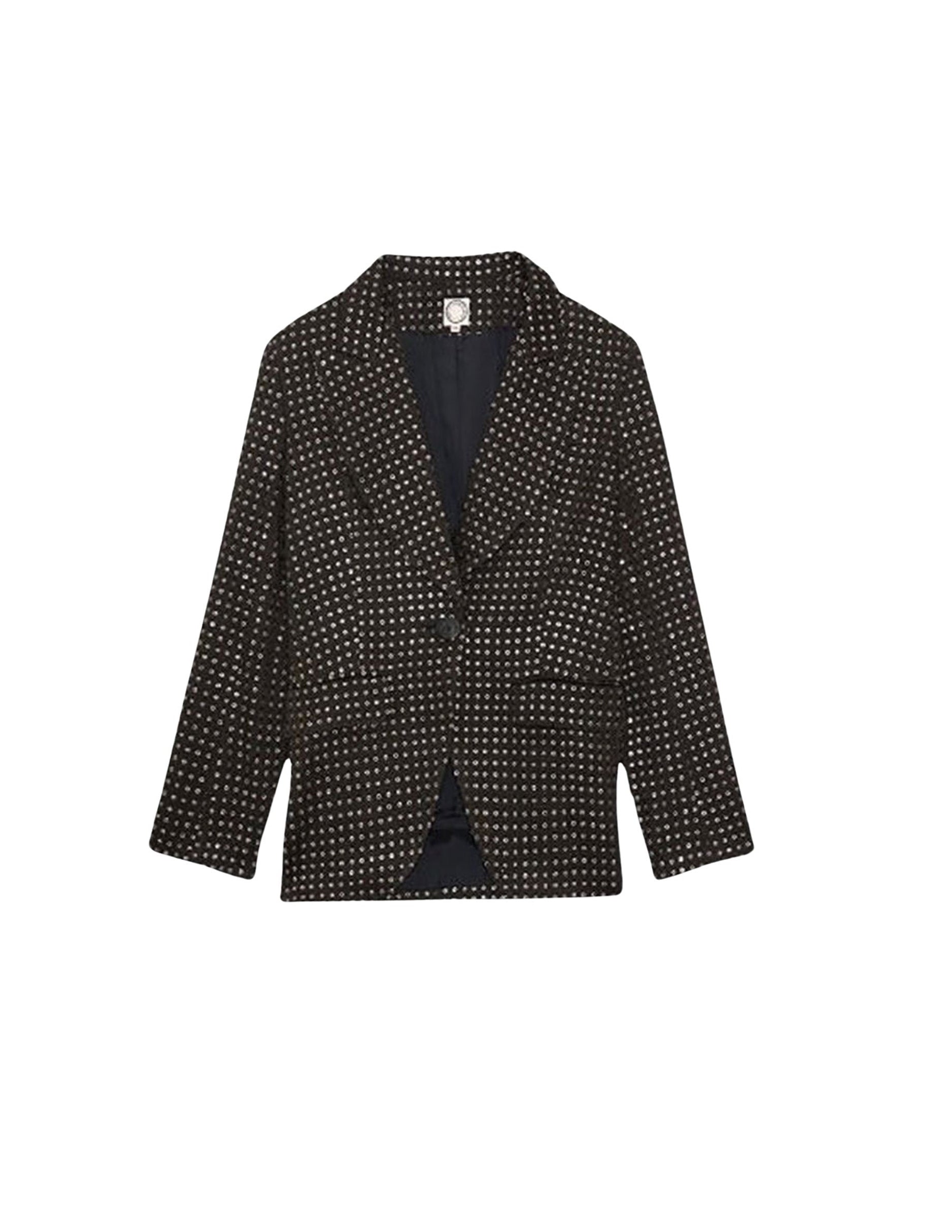3qty RELIQUAT 120€ 40%  / Blazer cintré Gaelle - Black