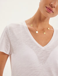 1qty NEW  / Tee-shirt Katalina -  White