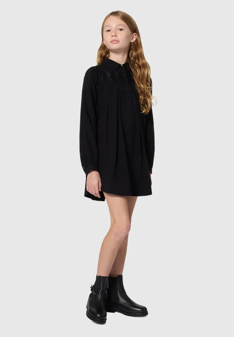 Voile dress - Noir