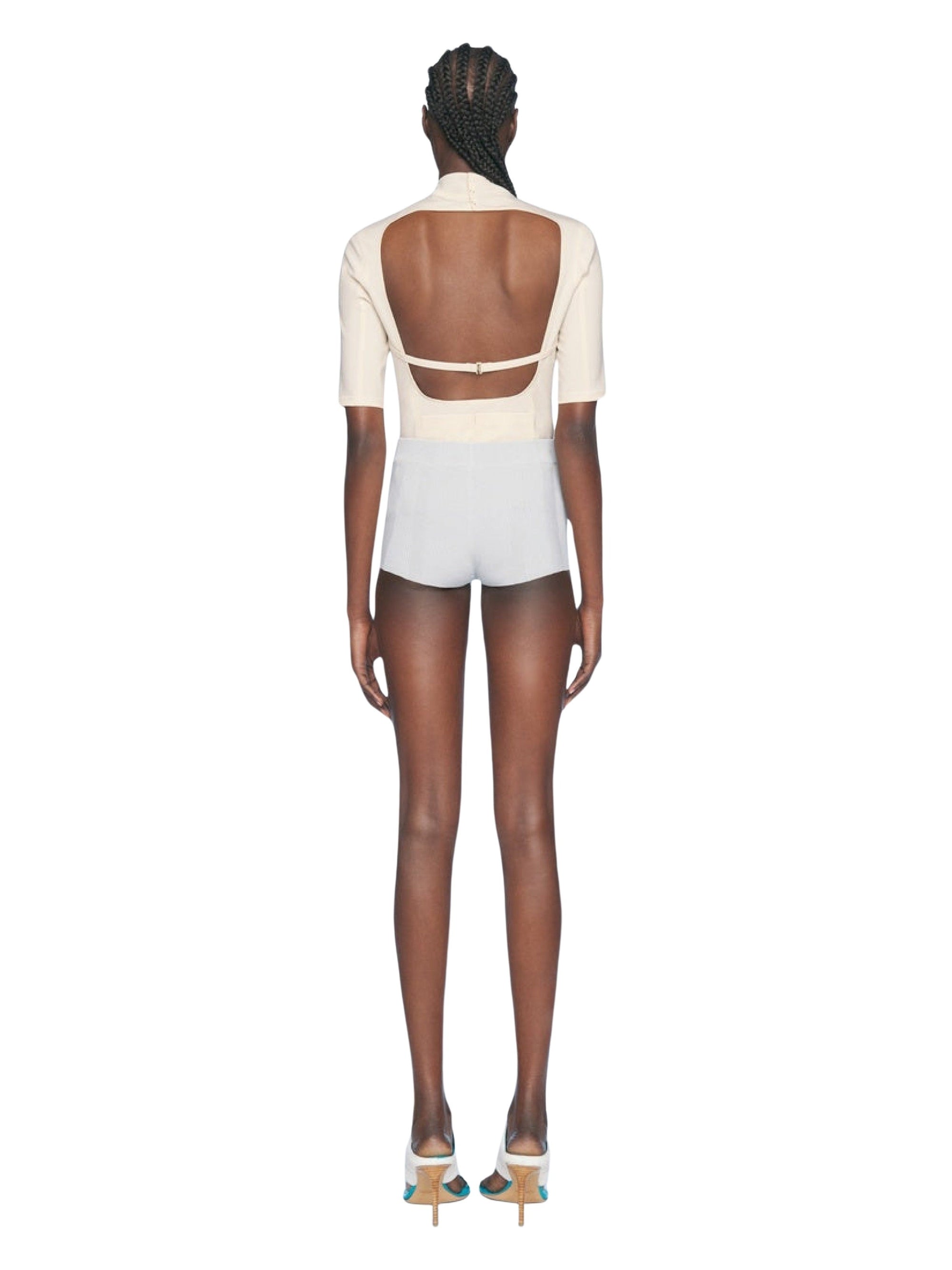 LIGHT GREY LE SHORT BASGIA