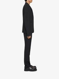 EXTRA FITTED JACKET SATIN PEAK LAPEL