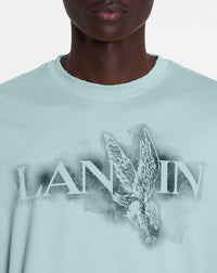 Unisex printed tee-shirt - Bleu lanvin