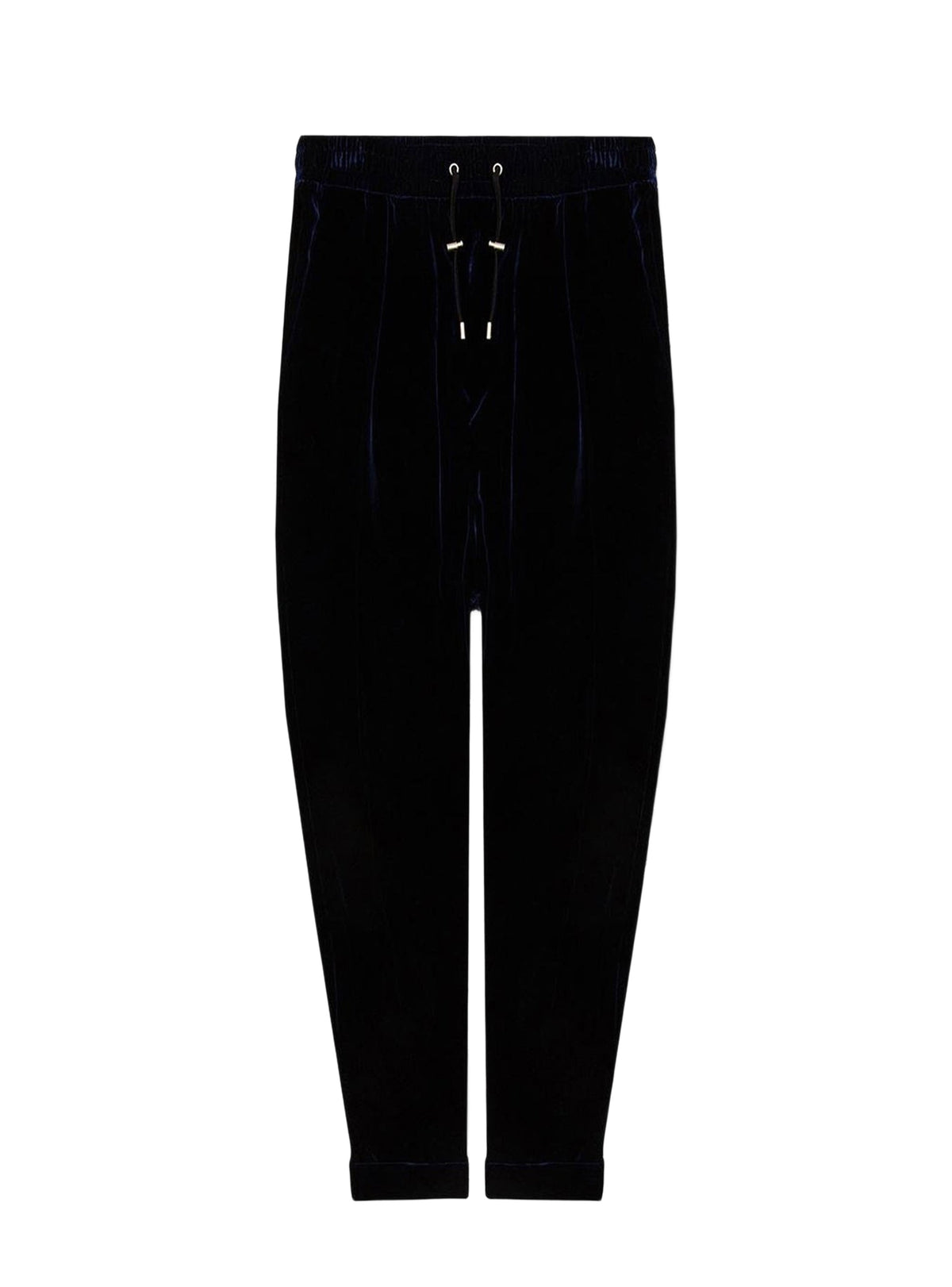 Pantalon en cuir - Bleu Marine