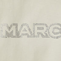 Grand t-shirt cristallisé - Antique White