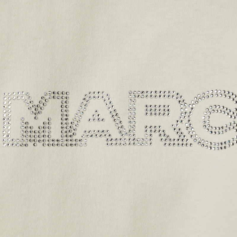 Grand t-shirt cristallisé - Antique White