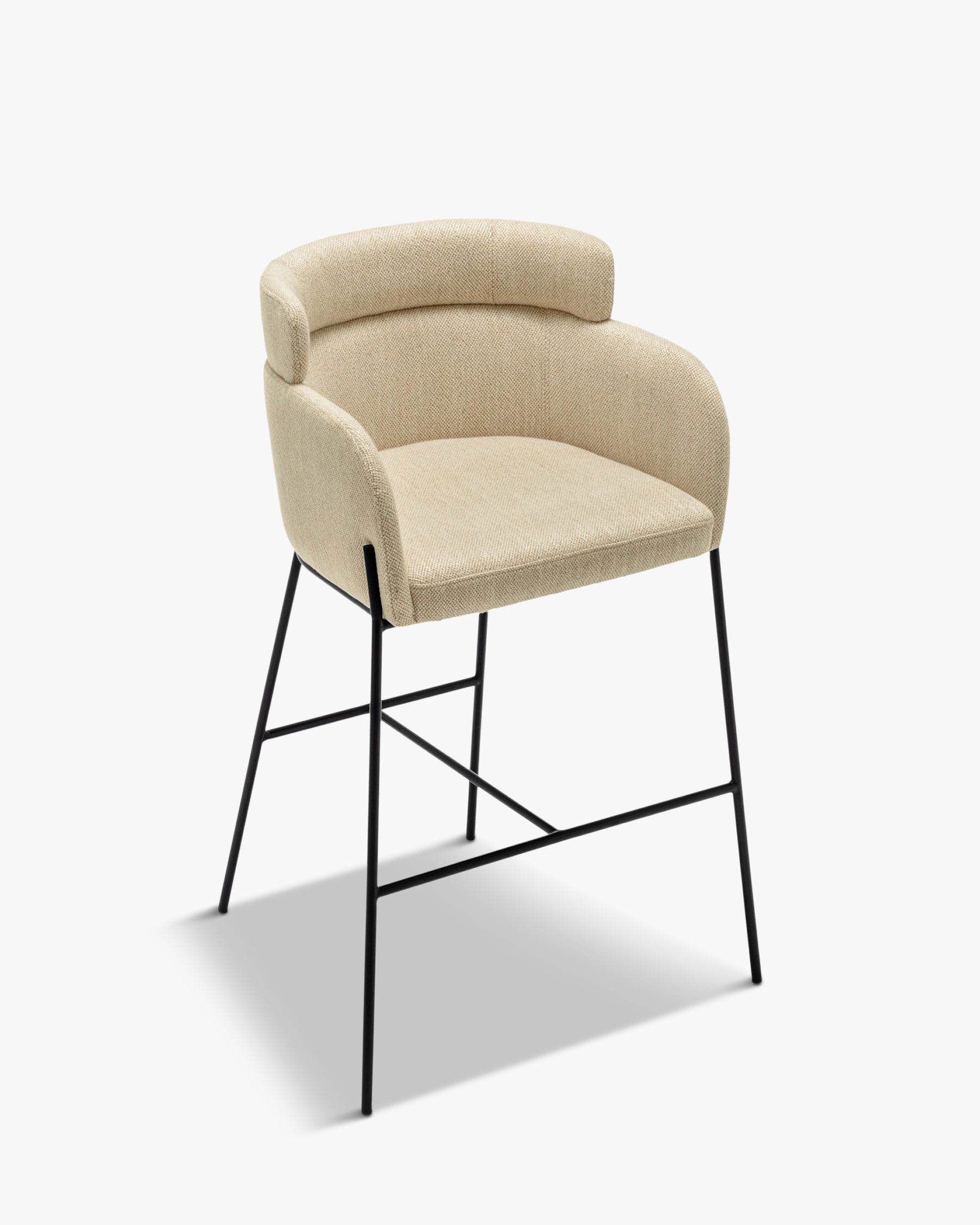 Tabouret de bar Baron - Beige sable