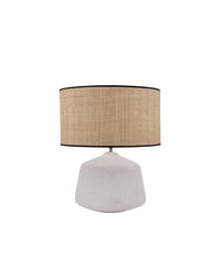 Sulu ceramic table lamp - White